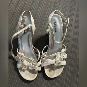 George Women's White Sandals